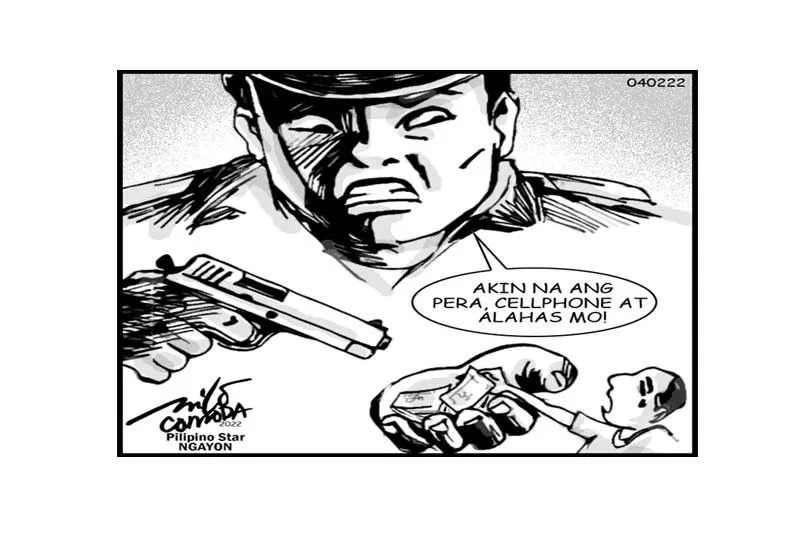 EDITORYAL - Pulis na naman!